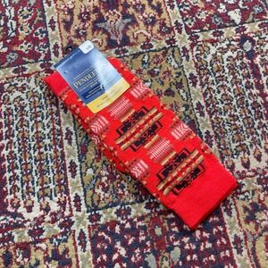 NWT Pendleton Crew Socks Men's L/G Red Chief Joseph Aztec Marino Wool Blend